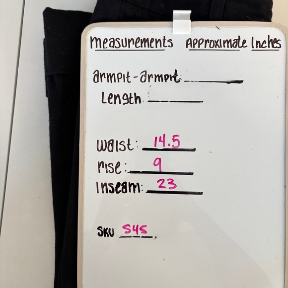 Jacob Size 5/6 Wool Pants Cropped Cuff Business Chic Officewear Teacher Black - Picture 8 of 11